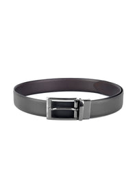 Men's Genuine Leather Black & Brown Reversible Belt