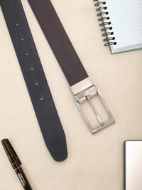 Men’s Reversible Black & Brown Genuine Leather Belt