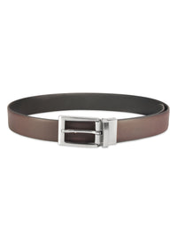 Men’s Reversible Black & Brown Genuine Leather Belt