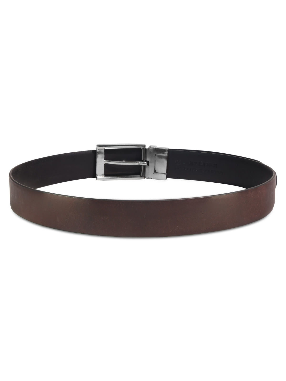 Men’s Reversible Black & Brown Genuine Leather Belt