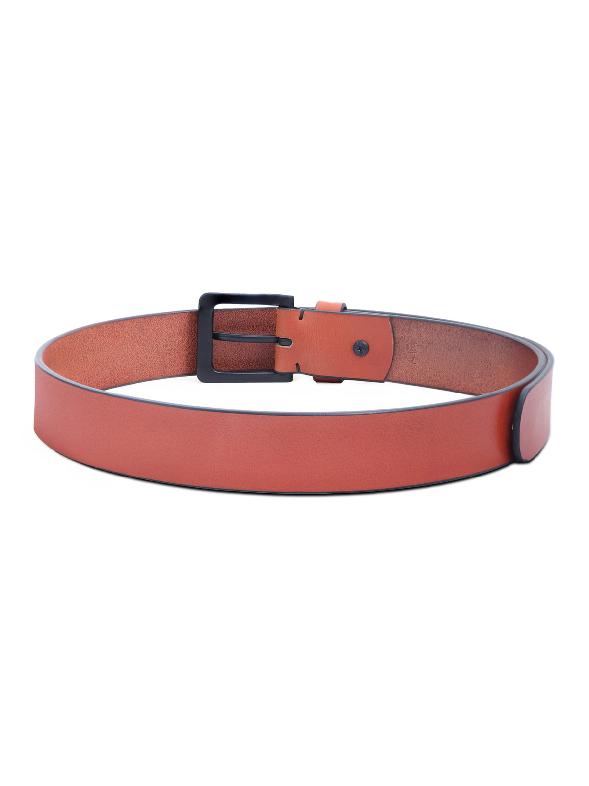 Tan Genuine Leather Casual Belt for Men