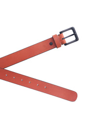 Tan Genuine Leather Casual Belt for Men