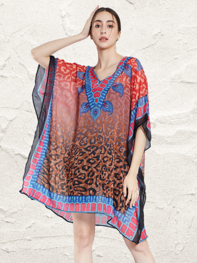 Midi Kaftan Dress For Womens | Kaftan Tops