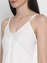 Free Size White Beach Wear Dress