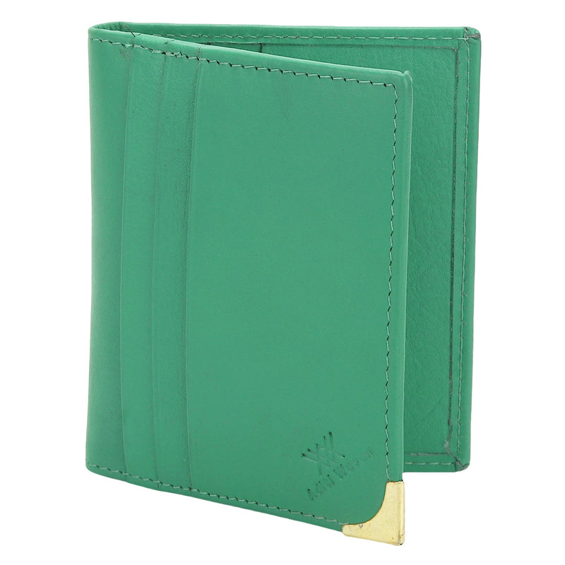 Green Bi-Fold Cardholder Aditi Wasan