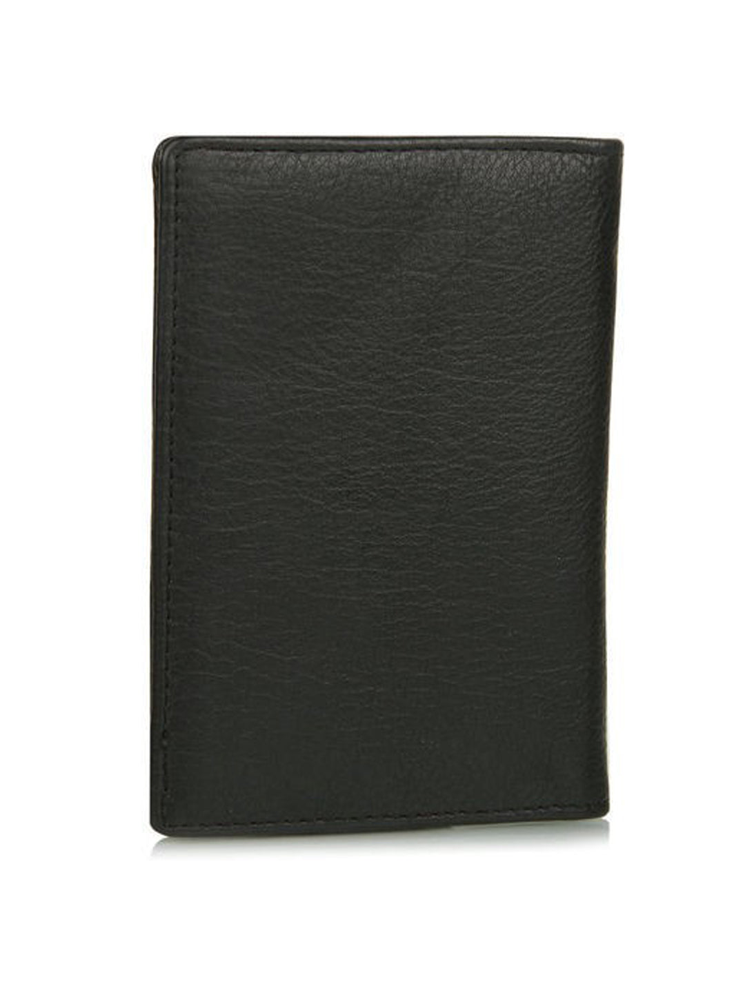 genuine leather black passport cover