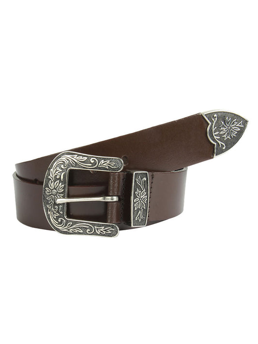 genuine leather men brown cowboy belt aw brcobl229 brown