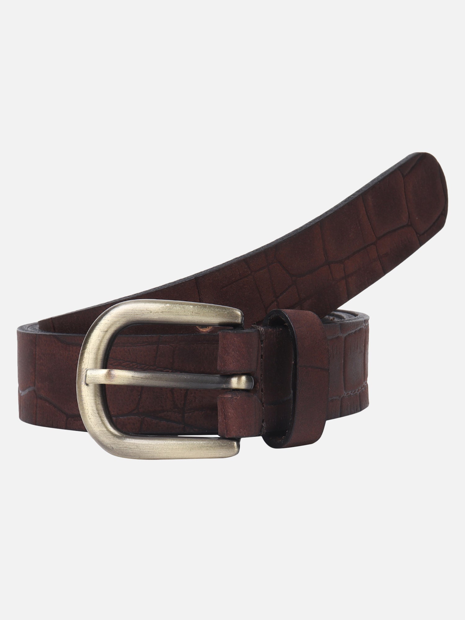 Croco embossed genuine leather belt Aditi Wasan
