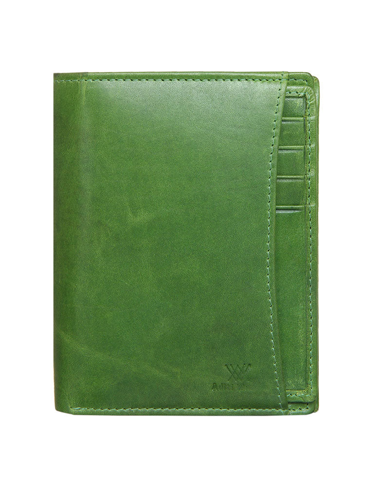 genuine leather green multifunctional wallet aw mwff 1035 green