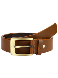 genuine leather tan oil pull up tan belt aw tnncfm033
