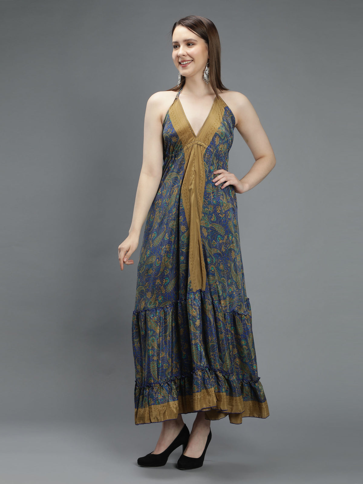 Paisley print beach dress Aditi Wasan