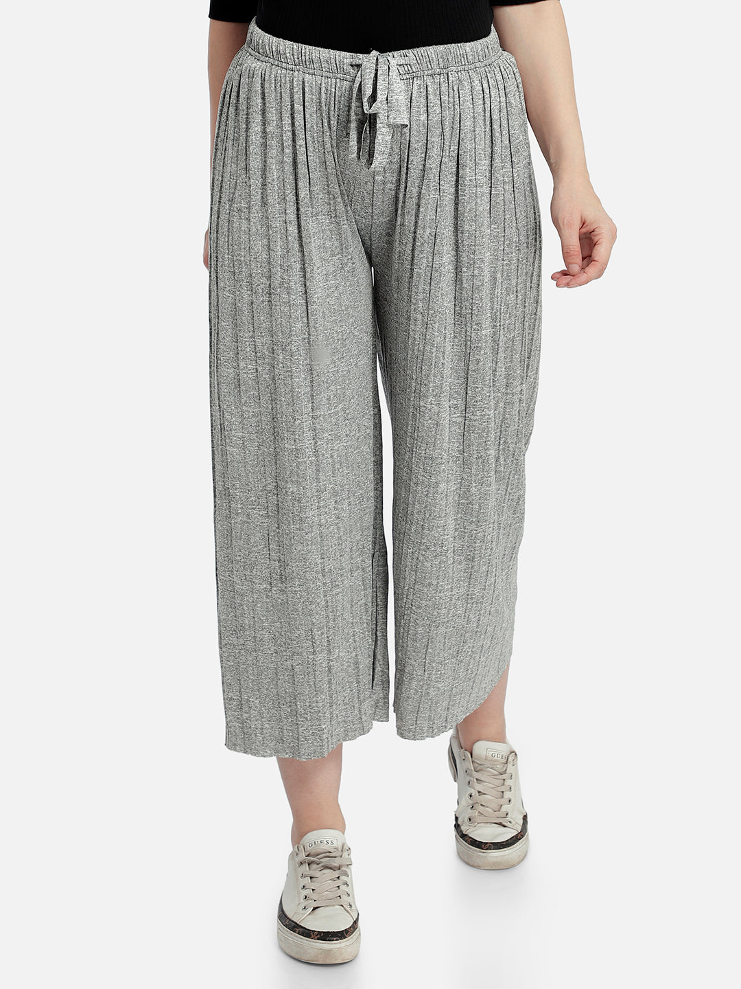 Grey palazzo pant Aditi Wasan