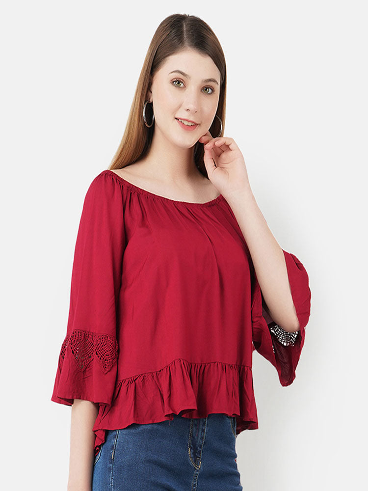 maroon-flared-on-and-off-shoulder-top