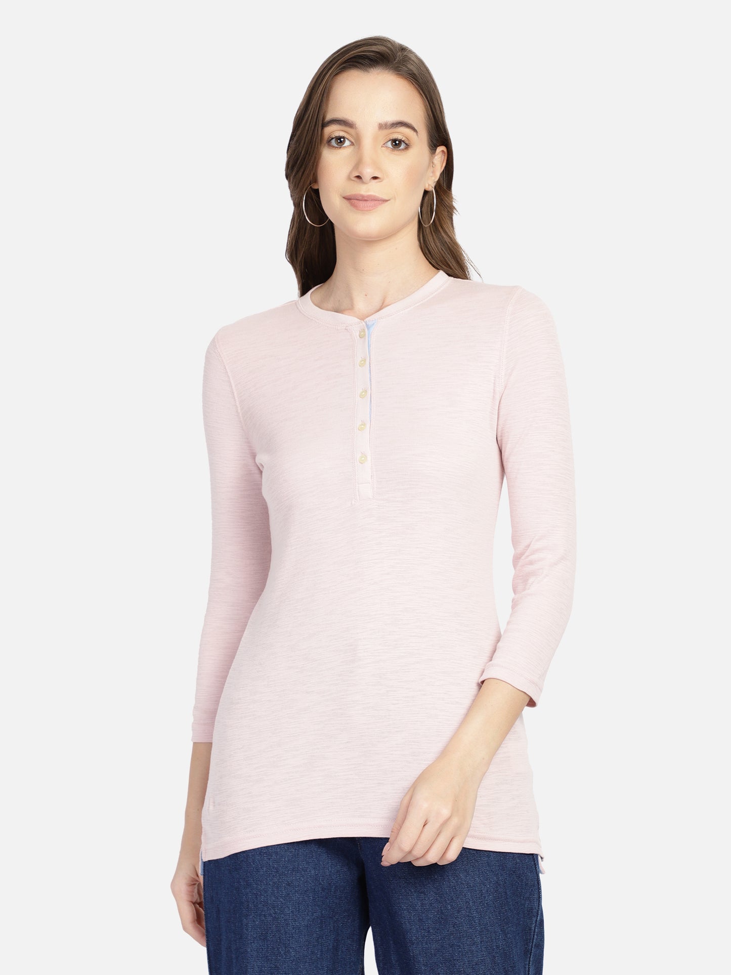 Light pink viscose top Aditi Wasan