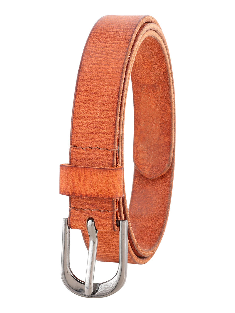 Rust Genuine Leather Women's Belt