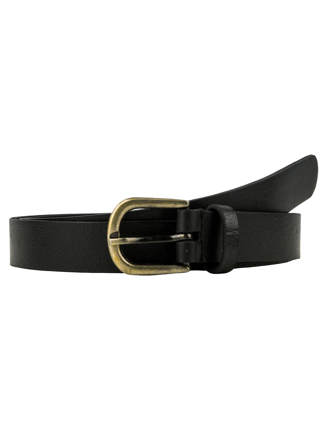 Genuine leather textured black belt Aditi Wasan